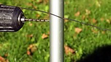 How to properly secure wire to a metal post! 💯