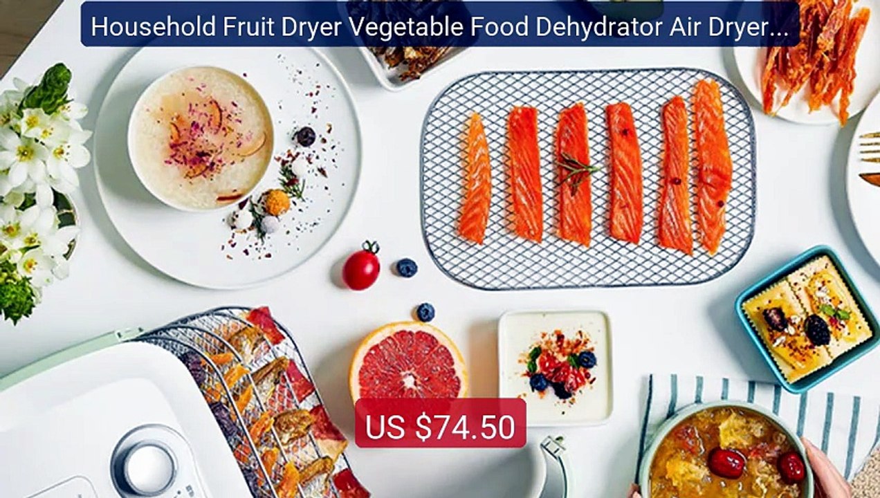 Household Fruit Dryer Vegetable Food Dehydrator Air Dryer Smal... -- Hot Deal 2026 | Limited Offer!