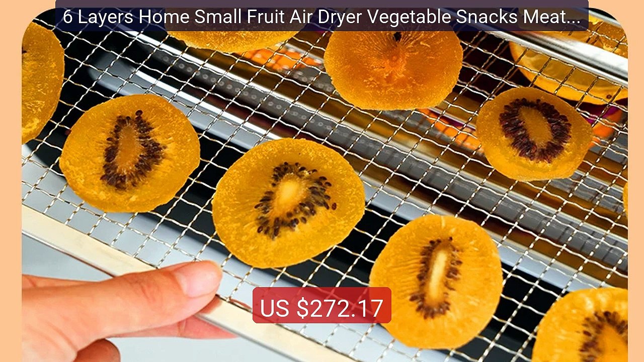 6 Layers Home Small Fruit Air Dryer Vegetable Snacks Meat Med... -- Amazing Value 2026 | Must Have!