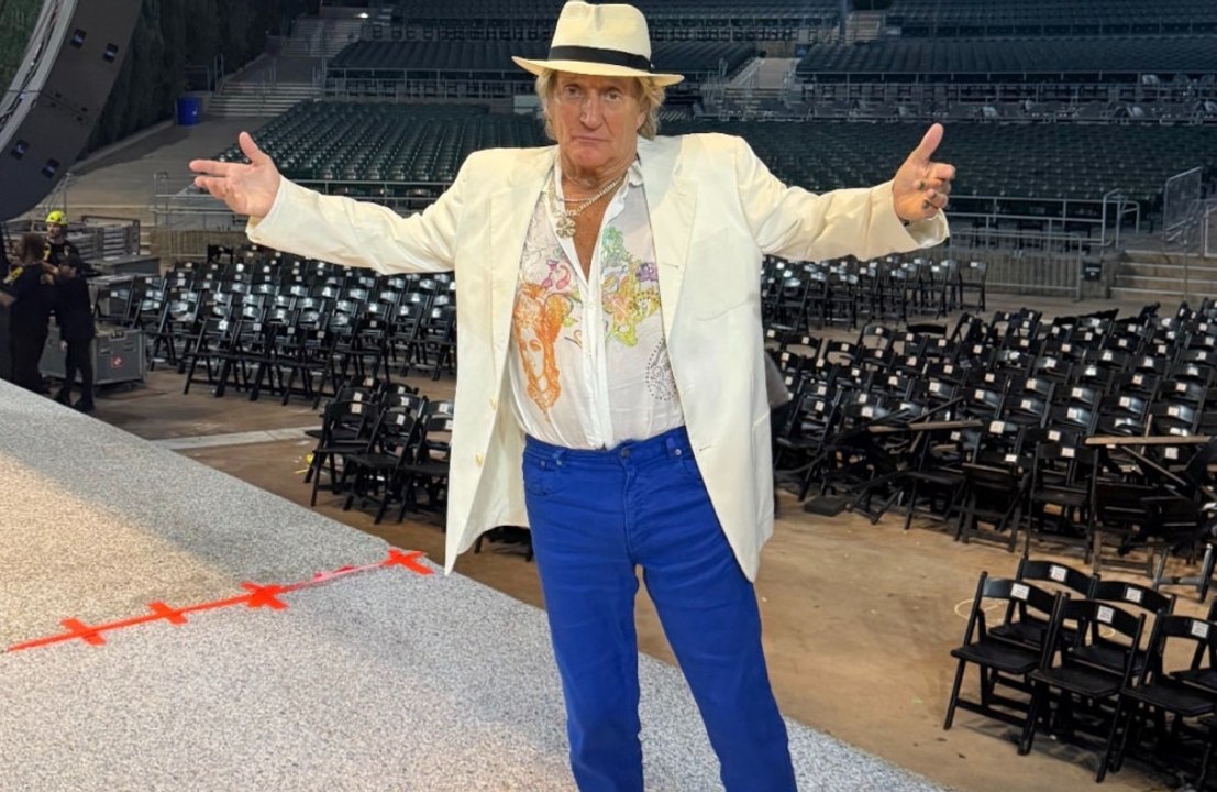 Sir Rod Stewart cancelled a gig at short notice...