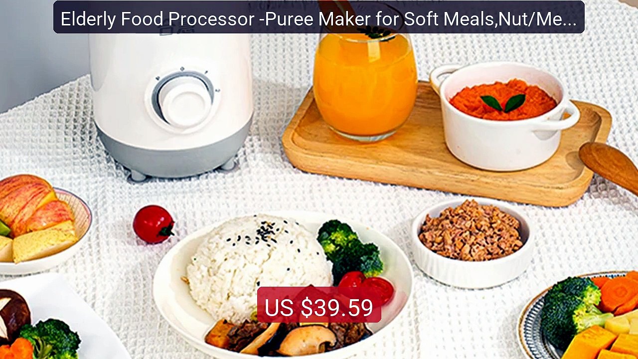 Elderly Food Processor -Puree Maker for Soft Meals,Nut/Meat Grinde... -- Best Deal 2026 | Shop Now!