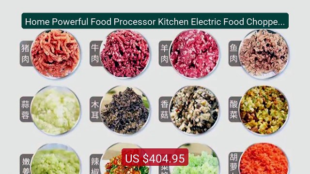 Home Powerful Food Processor Kitchen Electric Food Chopper ... Top Pick 2026 | Unbeatable Price!