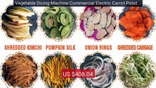 Vegetable Dicing Machine Commercial Electric Carrot Potato Onion Gr... -- Top Rated 2026 | Buy Now!