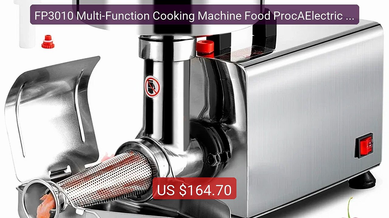 FP3010 Multi-Function Cooking Machine Food ProcAElectric Fruit Pres... -- Top Rated 2026 | Buy Now!