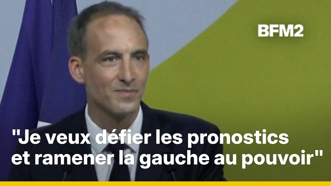 "Je veux ramener la gauche au pouvoir", assure Raphaël Glucksmann lors de son premier meeting