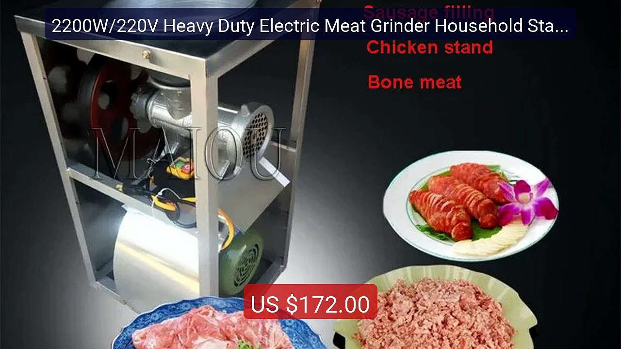2200W/220V Heavy Duty Electric Meat Grinder Household Stainless St... -- Best Deal 2026 | Shop Now!