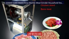 2200W/220V Heavy Duty Electric Meat Grinder Household Stainless St... -- Best Deal 2026 | Shop Now!
