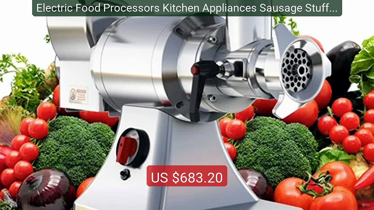 Electric Food Processors Kitchen Appliances Sausage Stuffer Me... -- Best Buy 2026 | Great Quality!