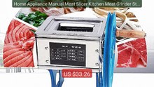 Home Appliance Manual Meat Slicer Kitchen Meat Grinder Stainless St... -- Top Rated 2026 | Buy Now!
