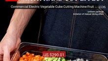 Commercial Electric Vegetable Cube Cutting Machine Fruit Cu... -- Top Pick 2026 | Unbeatable Price!