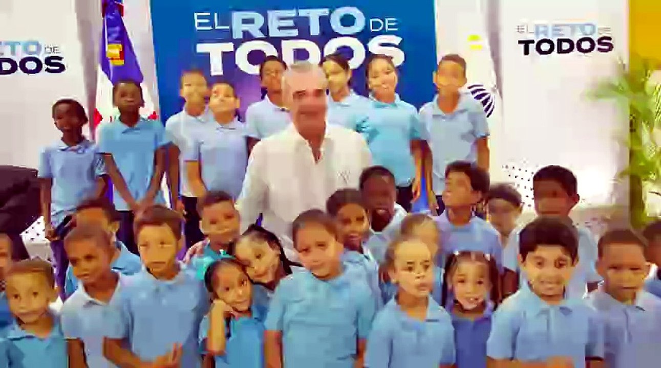 Presidente Abinader inaugura la Escuela Básica José Valentín Pérez Castro en La Noriega y entrega de manera simultánea 27 aulas para nivel inicial