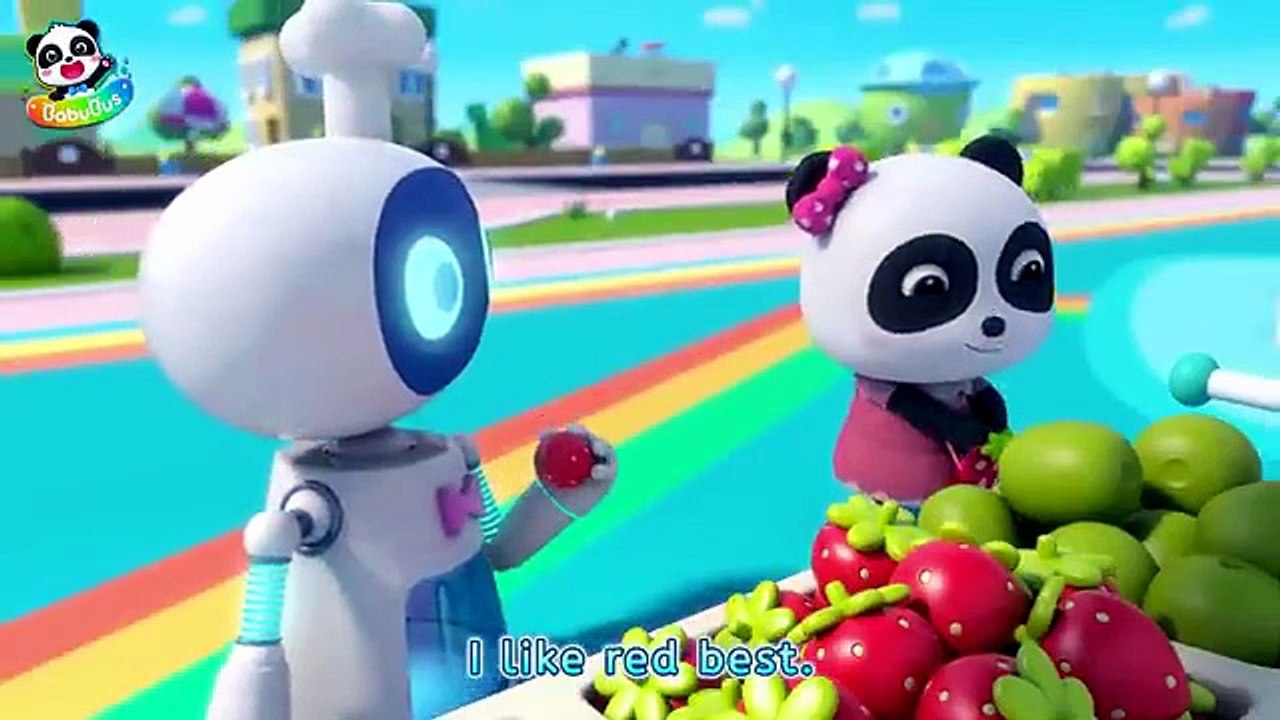 Rainbow Ice Pop _ Learn Fruits _ Colors Song _ Nursery Rhymes _ Kids Songs _ BabyBus