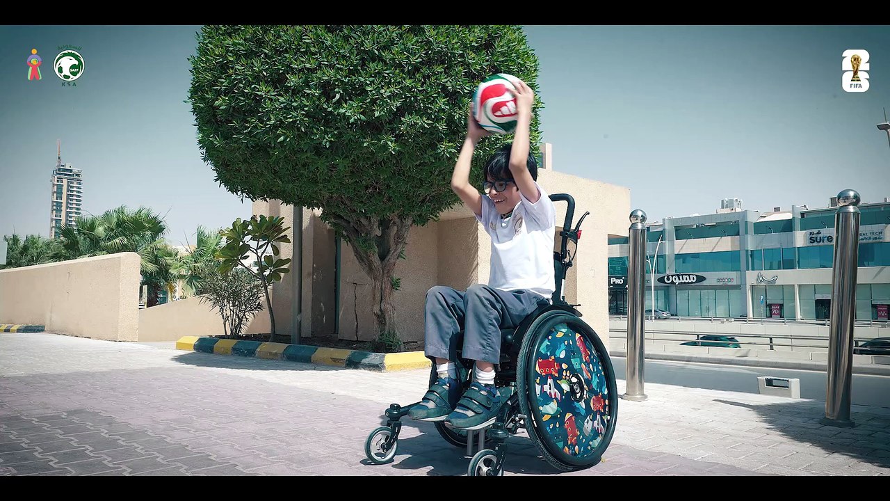 أطفال ذوو إعاقة يوجّهون رسالة لدعم «الأخضر» في كأس العالم 2026