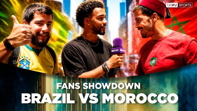 Brazil or Morocco? Fans Settle the Debate in Times Square Before World Cup Clash | beIN SPORTS USA