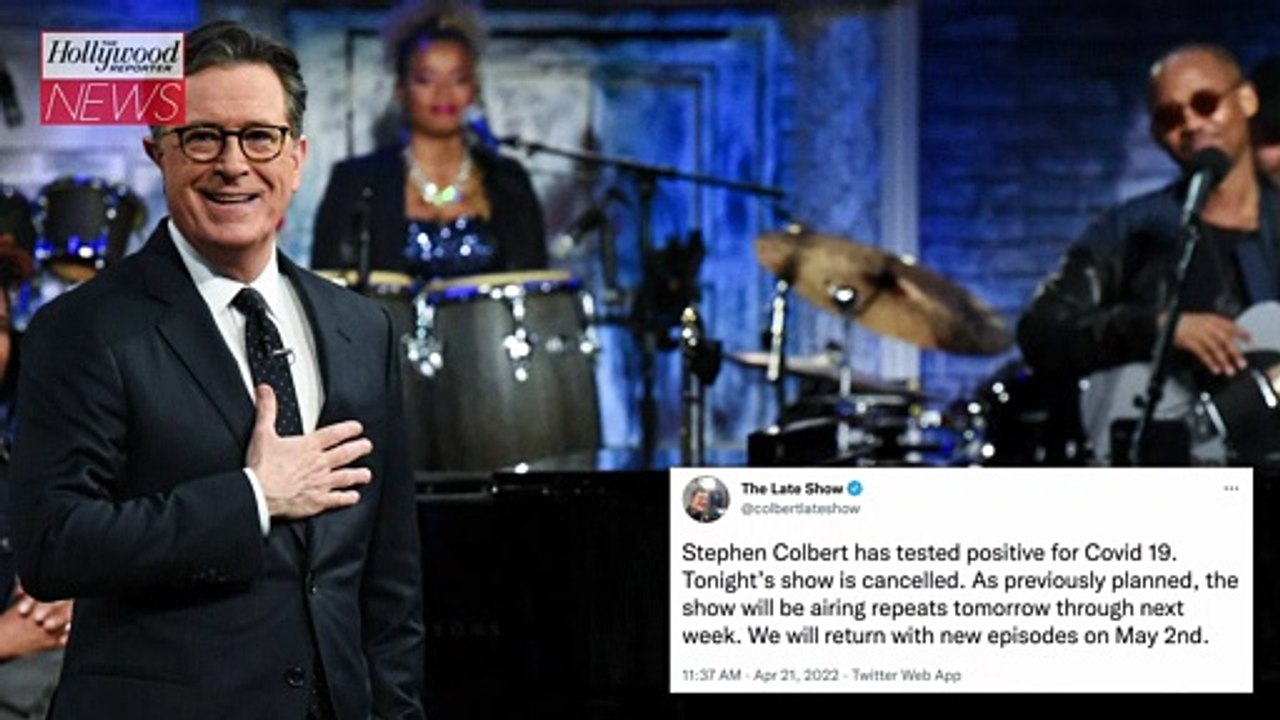 Stephen Colbert Tests Positive for COVID-19, Up...