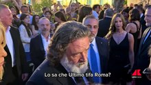 Russell Crowe: “Io sono un grande fan di Ultimo, tifa Roma ma lo perdono”
