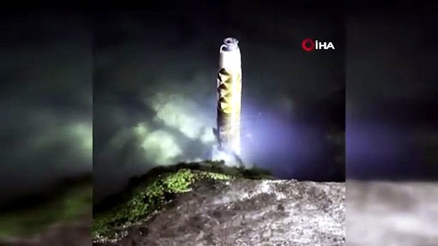 Jandarma harekete geçti! Trabzon sahilinde esrarengiz cisim