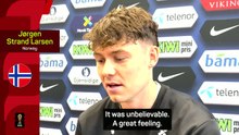Haaland and Odegaard carrying trophy-winning momentum into World Cup - Strand Larsen