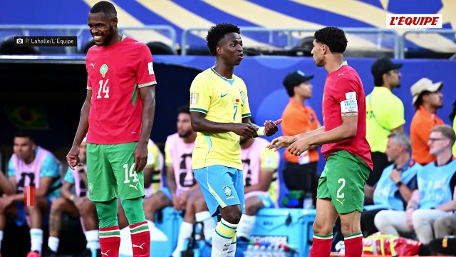 Deux jolis buts mais pas de vainqueur entre le Brésil et le Maroc dans le premier choc de la Coupe du monde - Coupe du monde 2026