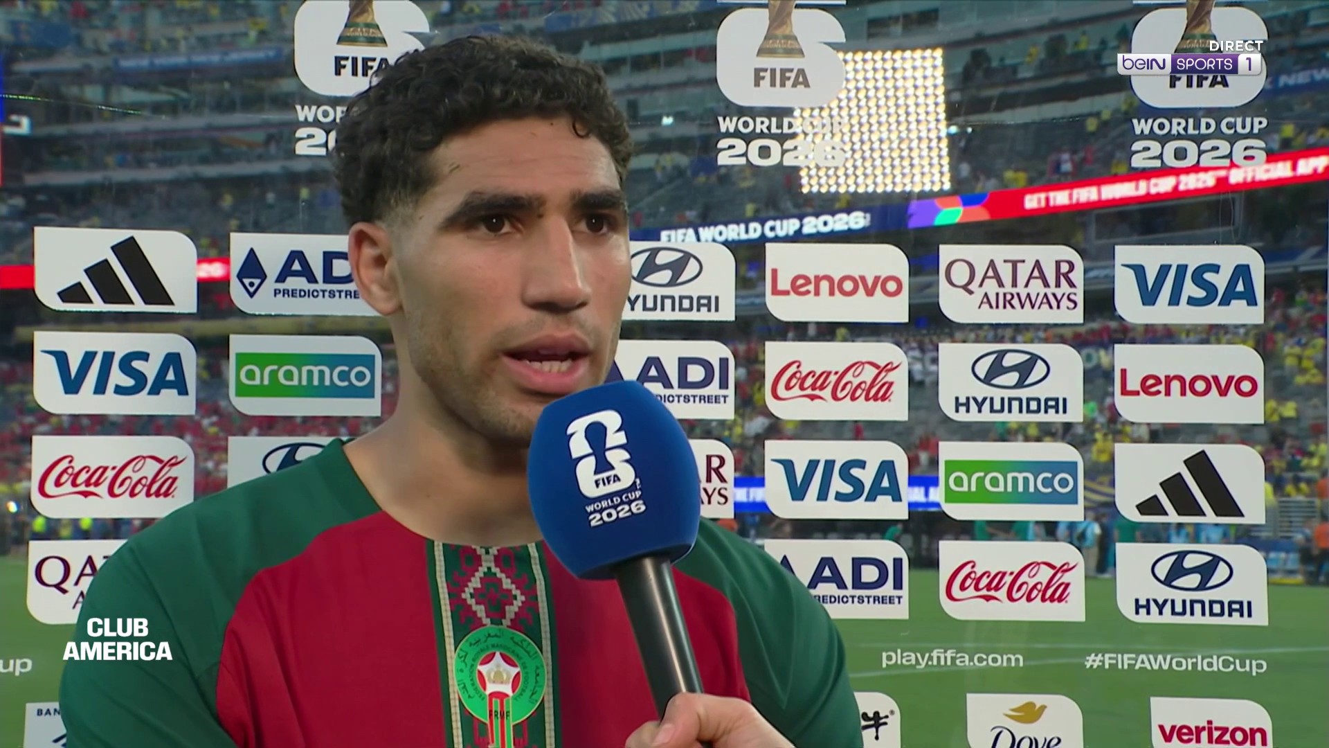 Achraf Hakimi : "On a fait un bon match, il faut continuer ainsi"