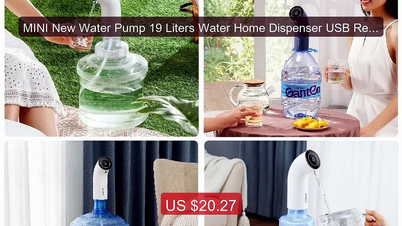 MINI New Water Pump 19 Liters Water Home Dispenser USB Rech... -- Top Pick 2026 | Unbeatable Price!