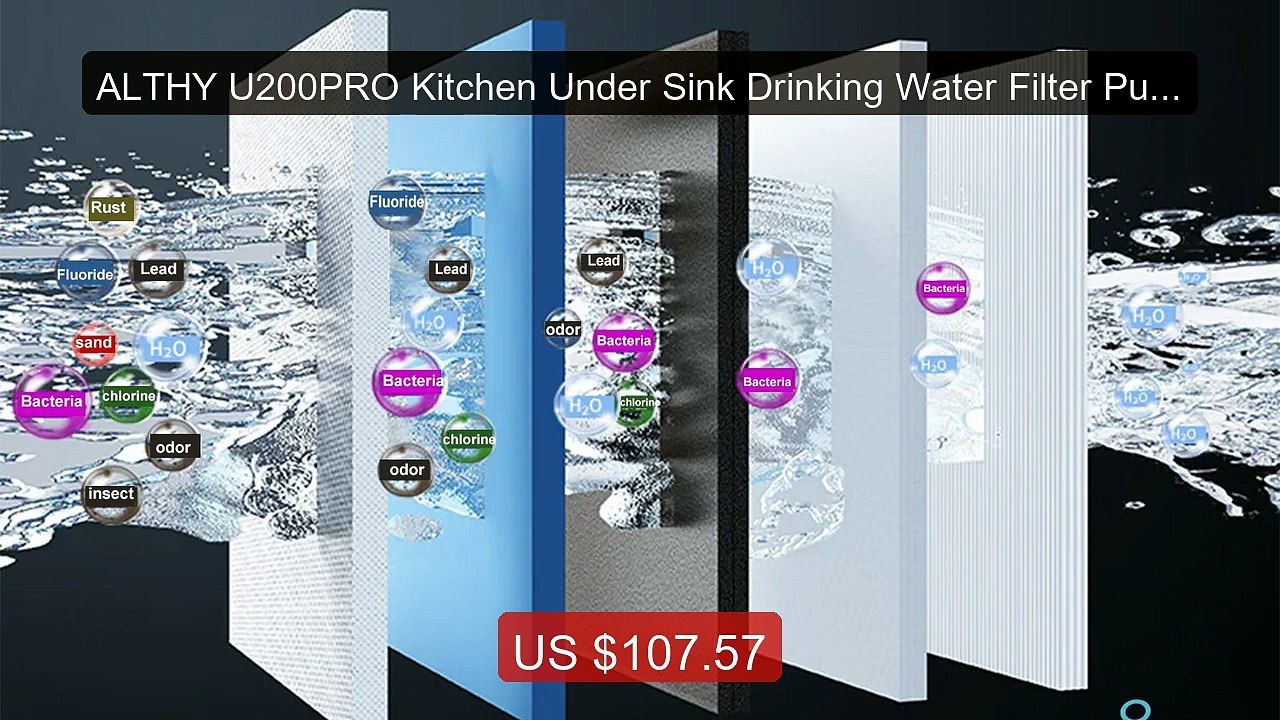 ALTHY U200PRO Kitchen Under Sink Drinking Water Filter Puri... -- Top Pick 2026 | Unbeatable Price!