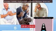 Suyzeko 1200ML Oxyhydrogen Inhalation Machine: Molecular Hydrogen I... -- Top Rated 2026 | Buy Now!