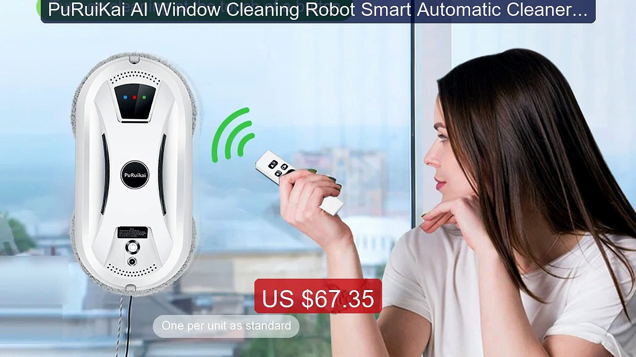 PuRuiKai AI Window Cleaning Robot Smart Automatic Cleaner Stre... -- Best Buy 2026 | Great Quality!