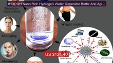 IHOOOH Nano Rich Hydrogen Water Generator Bottle Anti Aging Alkalin... -- Top Rated 2026 | Buy Now!