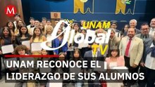 Jóvenes de la UNAM reciben presea Bernardo Quintana por liderazgo y excelencia académica