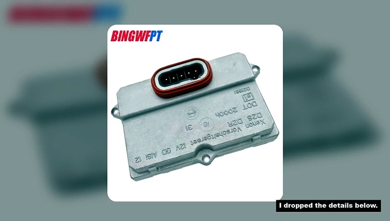 5DV 008 290 00 5DV00829000 Xenon Headlight Ballast D2S D2R For Audi BMW Mercedes  NISSAN OPEL VW 12V
