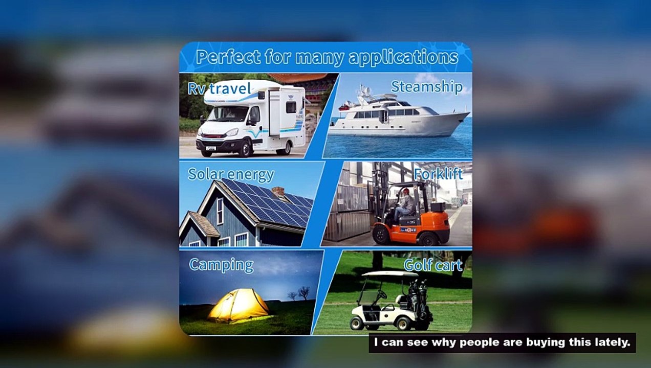 Limited time Sale on EU stock 12V 100Ah 300Ah LiFePO4 Storage Battery For RV Campers Golf Cart Off-R