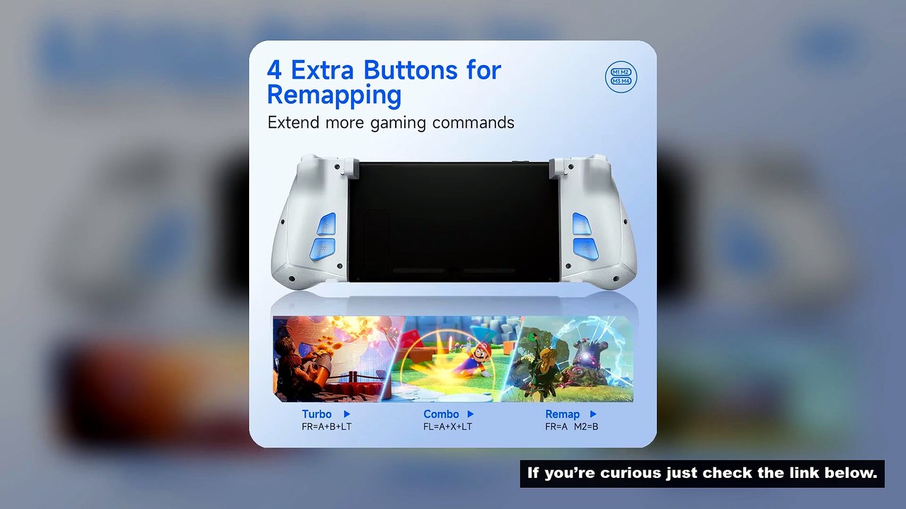 EasySMX Gyroscope Joypad Gamepad S15 RGB Controller Compatible with Nintendo Switch/OLED, Wake Up, N