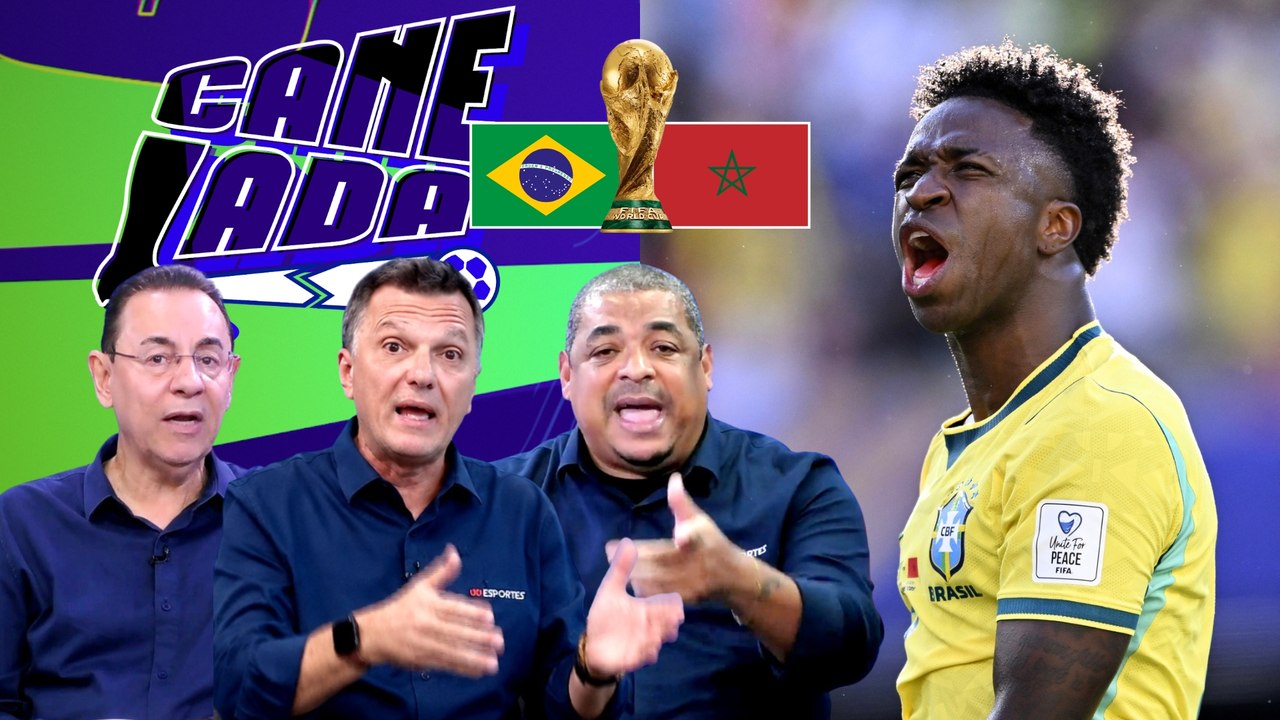 VINICIUS JR SALVA, E BRASIL EMPATA COM MARROCOS NA ESTREIA NA COPA DO MUNDO! | CANELADA