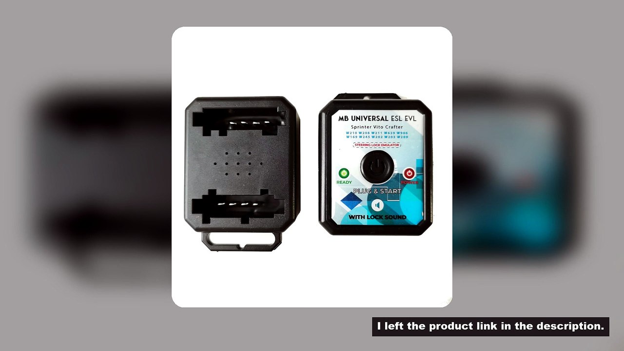 ESL ELV Universal Steering Lock Emulator for Me...