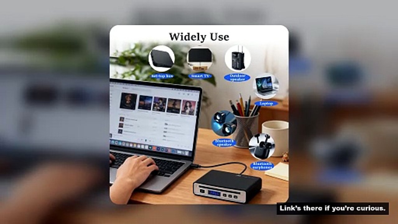 Car CD Player for Portable,  External Car CD player, Dual-Mode USB or Bluetooth CD Player with for C