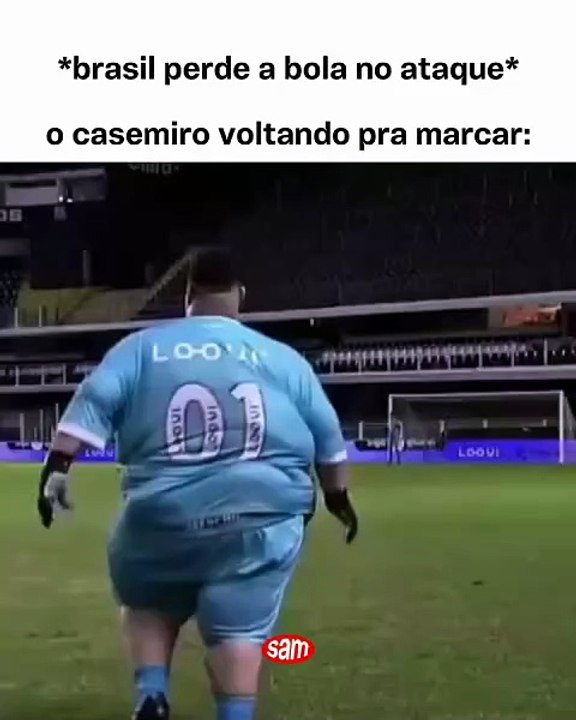 O Casemiro da seleção brasileira voltando para marcar kkkk #brasil #brazil #seleçãobrasileira #copadomundo #casemiro