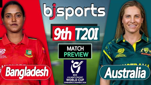 Women's T20 World Cup 2026 | Australia Women vs Bangladesh Women 9th T20I Match Preview