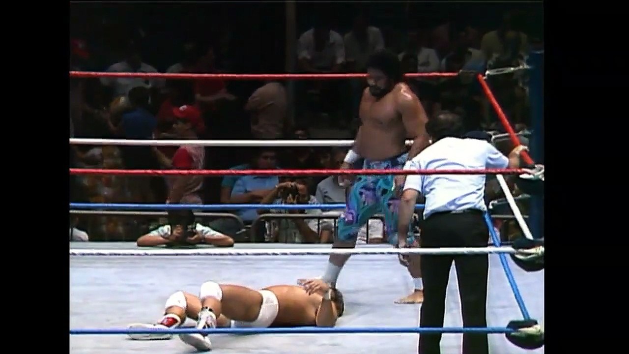 MSG Aug 1987 haku vs Rick martel