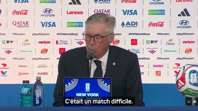 Brésil - Ancelotti : L'équipe était un peu nerveuse