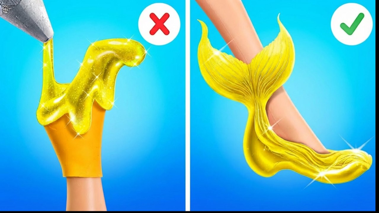 Transformation en petite sirène : astuces et DIY aquatiques