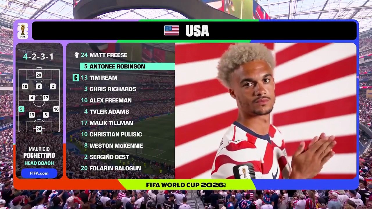 World Cup 2026 - USA vs Paraguay Full Match  ( ⚽ 1st Half )