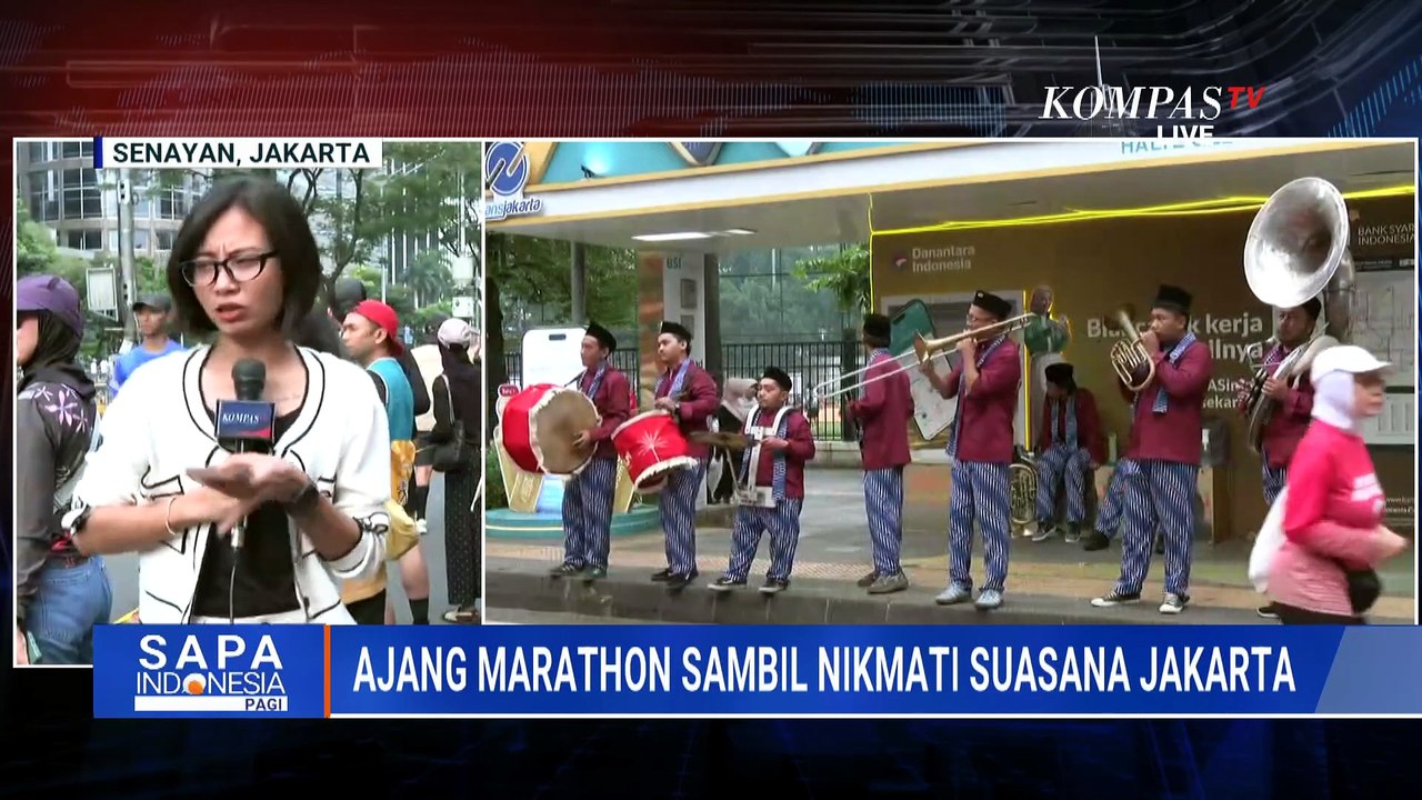 Meriah! Marathon Jakarta Diikuti 25 Ribu Pelari, Lintasi Sudirman hingga Monas | SAPA PAGI