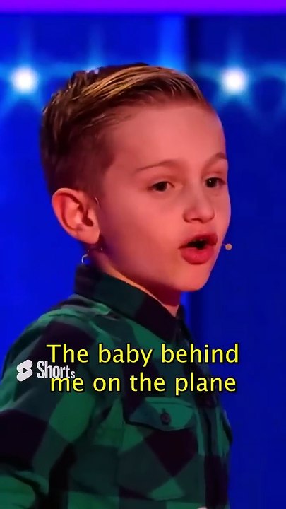 Nathan's is the Funniest American Comedian🤣 #talentshow #littlebigshots #comedy - Little Big Shots