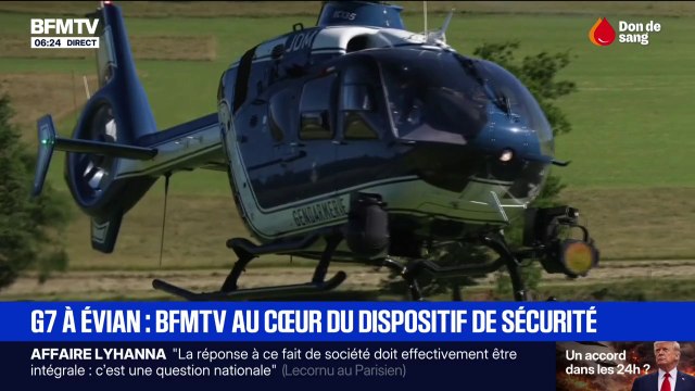 G7 à Évian-les-Bains: un dispositif exceptionnel pour sécuriser l'évènement
