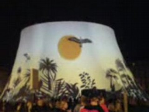 Le volcan au havre pendant la fete de la musique