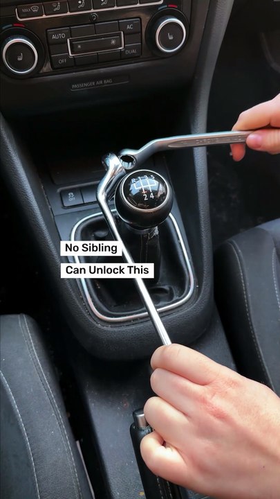 Sibling proof car hack 🚗🔒😆