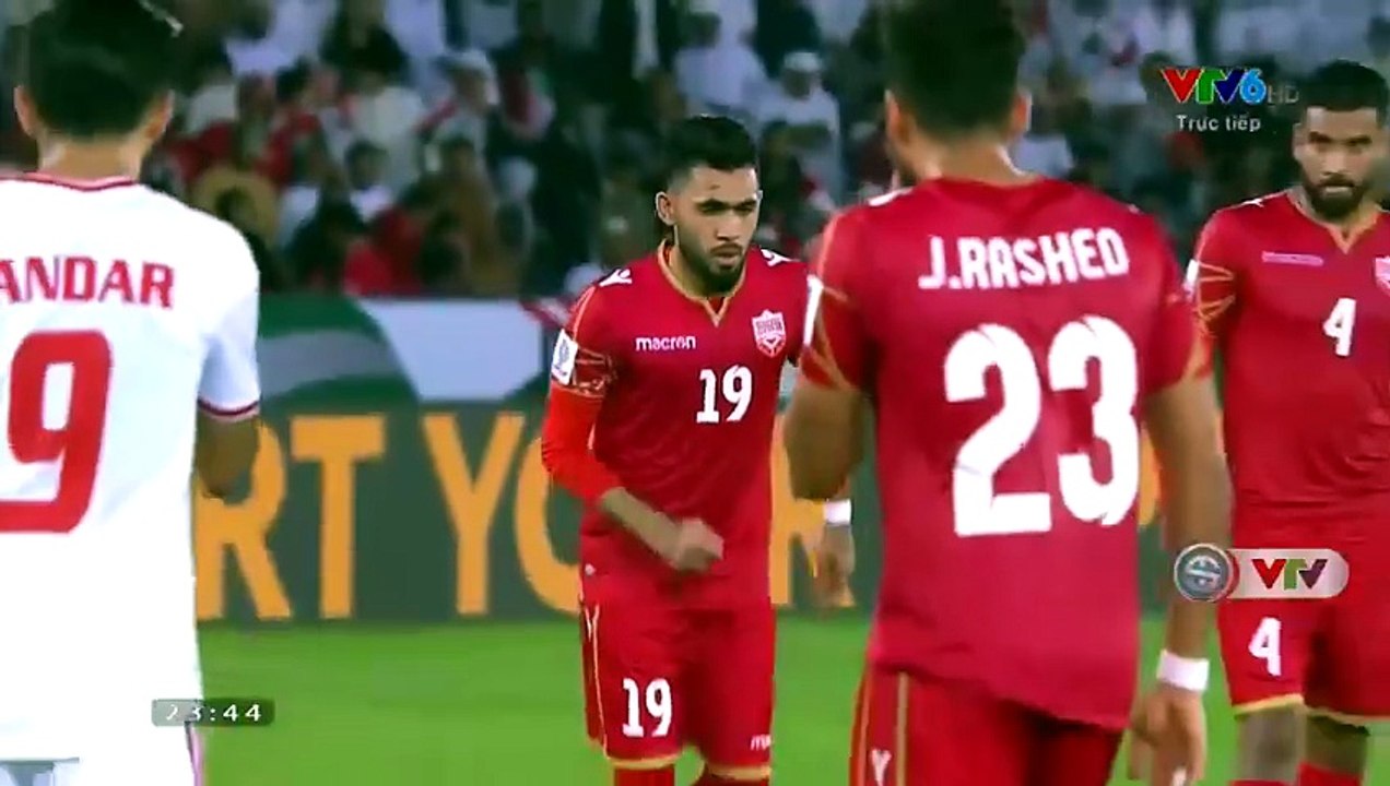 UAE 1-1 Bahrain - Goals and Highlights (5/1/2019) | VTV6 HD