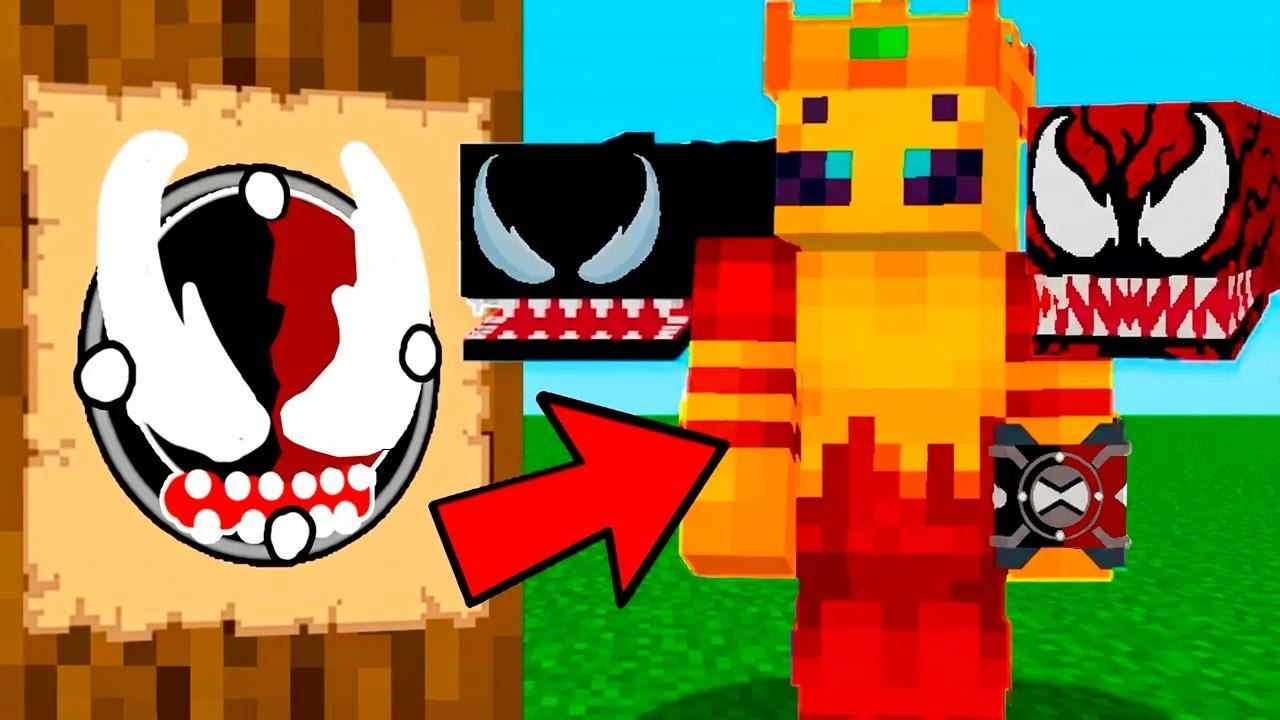 Todo lo que dibujo, ¡lo consigo en Minecraft Ben 10!