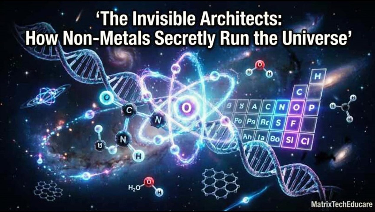 Invisible Architects: How Non-Metals Secretly Run the Universe